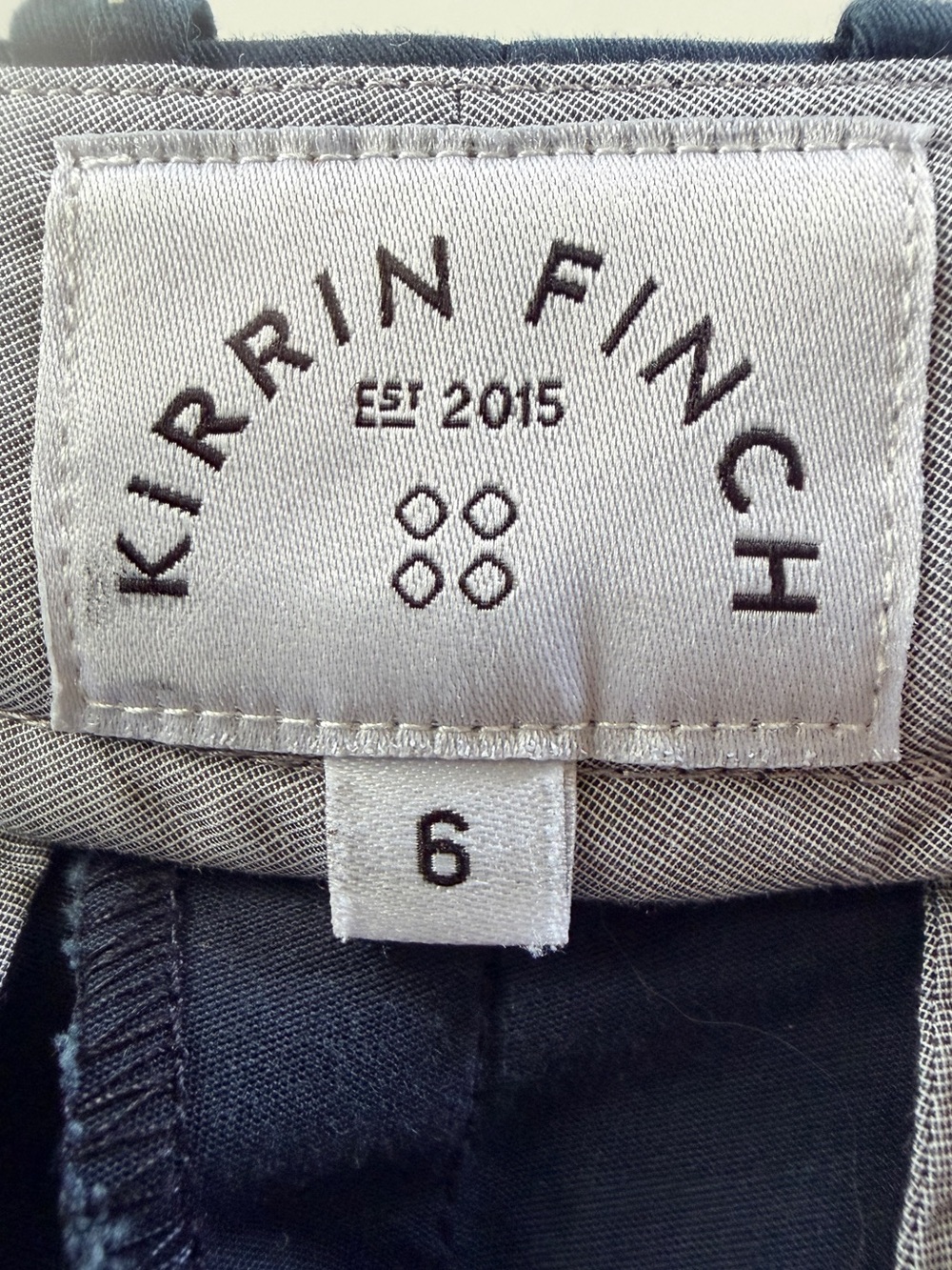 Kirrin Finch Windsor Chino Trousers Pants Size 6 Navy Blue - Picture 3 of 11